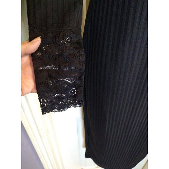 Venus Dress Black Form Fitting Sz M Sexy Witch - Picture 4 of 9